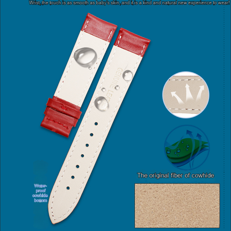 12mm 14mm 15mm 16mm 18mm 20mm  - đánh giá và giá Leather Strap Quick Release