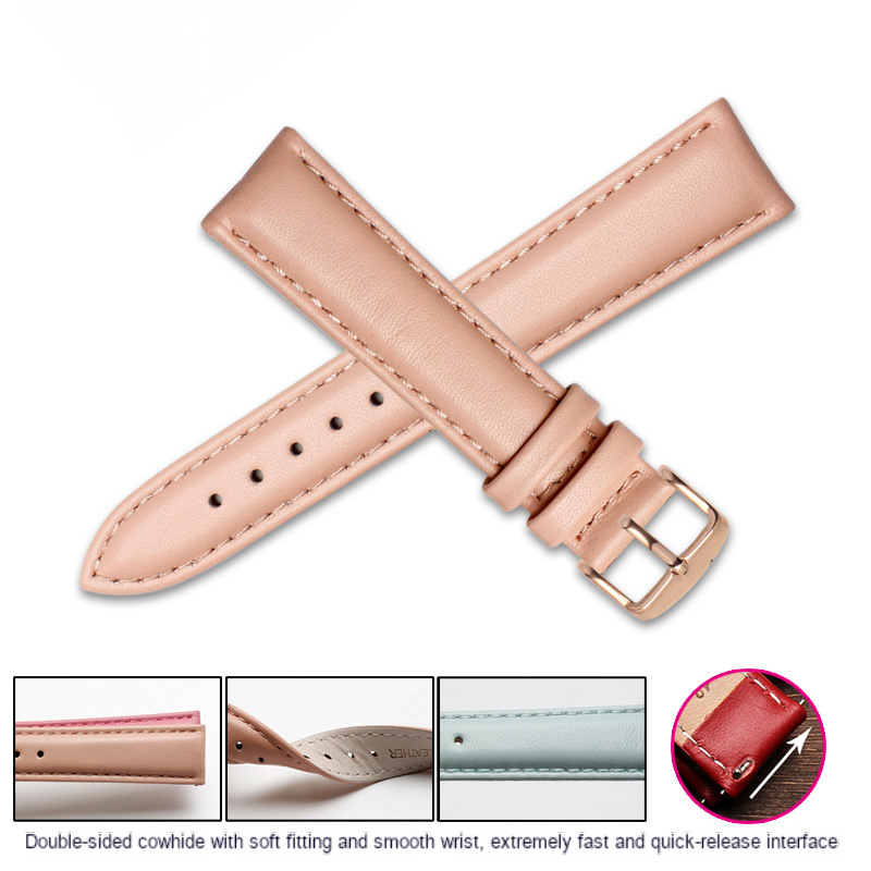 12mm 14mm 15mm 16mm 18mm 20mm  - đánh giá và giá Leather Strap Quick Release