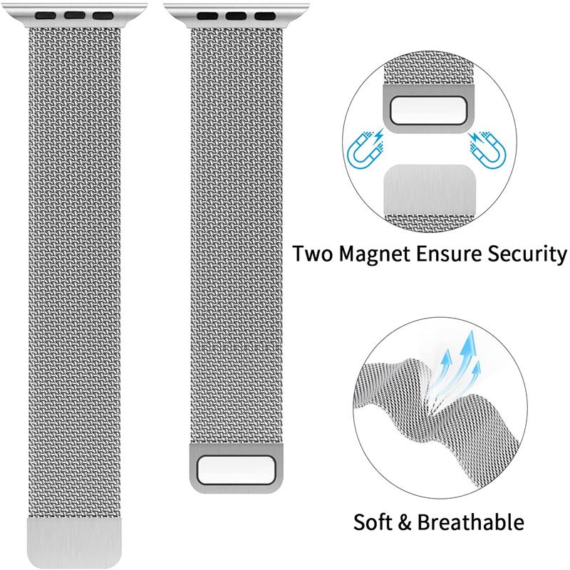 Milanese Loop For Apple Watch  - đánh giá và giá Milanese Loop Magnetic